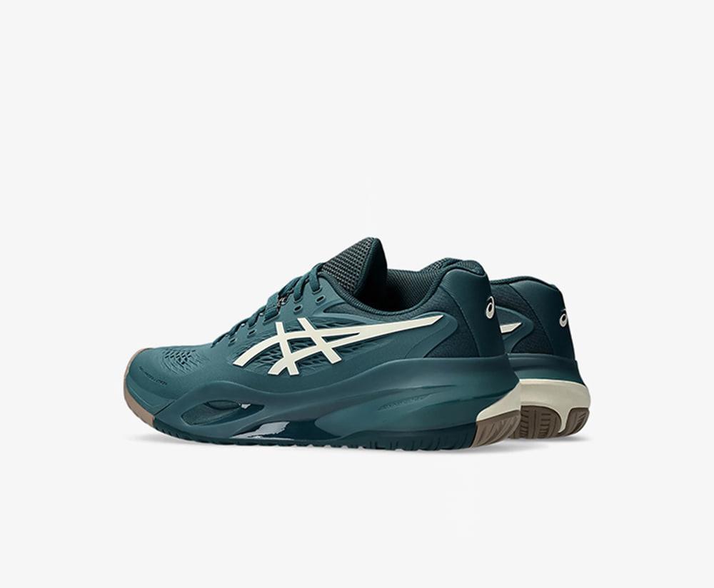 Giày Asics GEL-RESOLUTION X ''SAXON GREEN/BIRCH'' Training / Pickleball / Tennis - Asics
